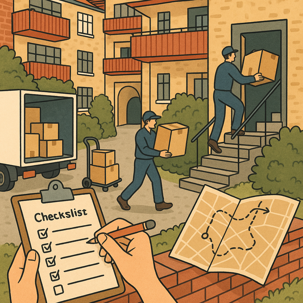 Flyttefirma Frederiksberg: undgå de klassiske faldgruber i tæt bebyggelse